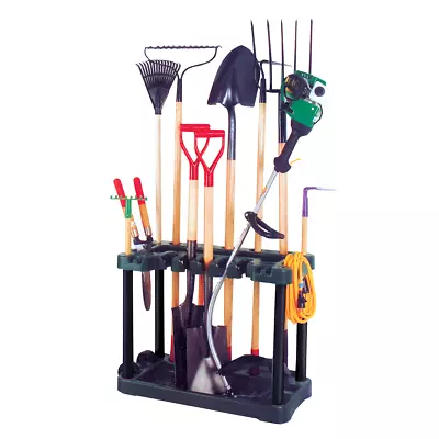 £26.49 • Buy Garden Tool Rack Trolley Gardening Equipment Storage Caddy Garage Organiser