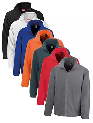 WHITE BLACK ORANGE GREEN BLUE Warm Lightweight Easycare Anti Pill Fleece Jacket • $26.55