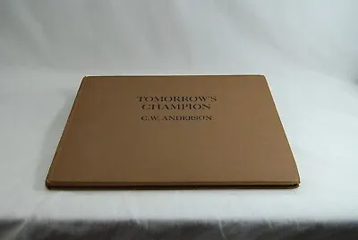 Tomorrow's Champion By CW Anderson 1946  Book Horse Illustrations  • $25