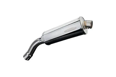 BMW F800R Delkevic Aftermarket Slip On 14  Stainless Oval Muffler Exhaust 09-16 • $249.99