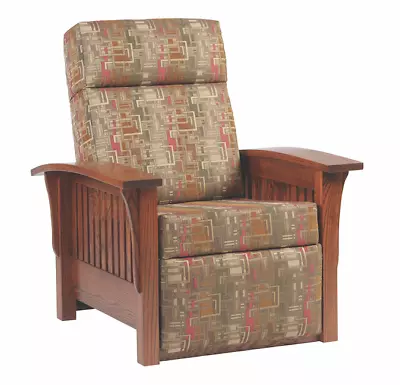 Custom Made | Mission Arts & Crafts | Stickley Style | Morris Recliner | Solid! • $1880