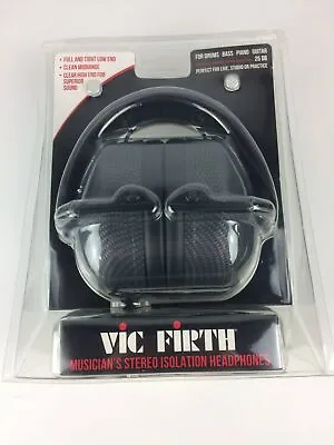 Open Box Vic Firth SIH2 Stereo Isolation Headphones V2 • $67.29