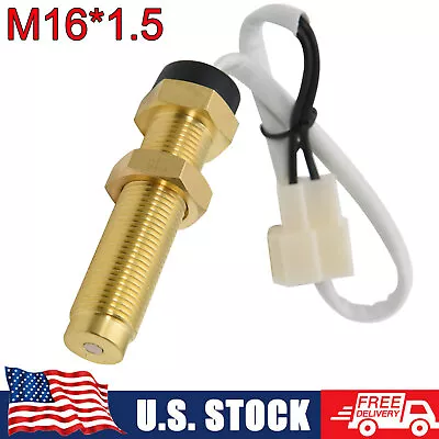 M16*1.5 Diesel Engine Tachometer Sensor M16 Marine Car Motor Boat US STOCK  • $17.19