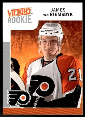 2009-10 Upper Deck Victory Rookie James Van Riemsdyk Philadelphia Flyers #322 • $1.15