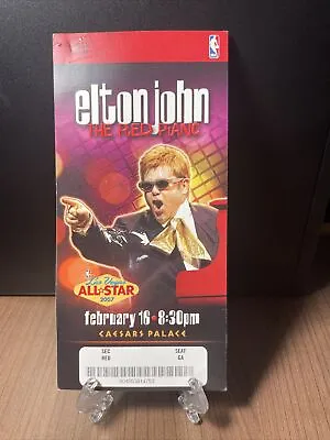 Elton John The Red Piano Tour Concert Ticket Unused Vintage Feb 16 2007   • $135