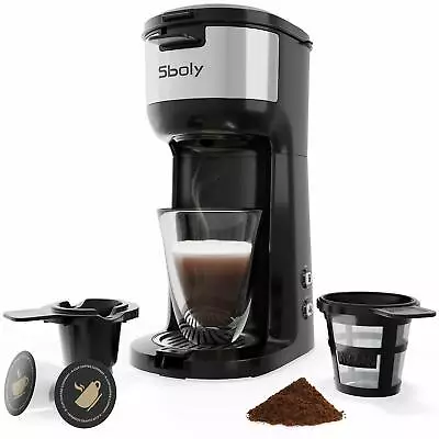 Sboly Coffee Maker Brewer For Single Serve K-Cup Pod Coffee With Self Cleaning • $54.99