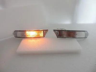 Clear Crystal Front Bumper Flasher Light Lamp Fit Subaru Impreza GC8-GF8~STI-WRX • $131.92