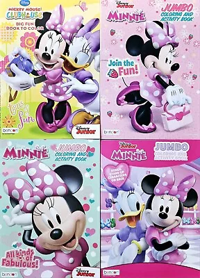 Disney Minnie Mouse Coloring & Activity Book 4 Set - 320 Tear-and-share Pages! • $13.95