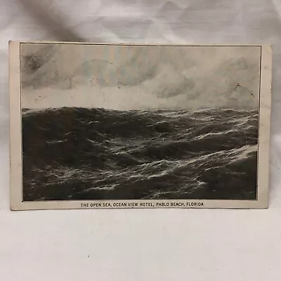 Vintage Pablo Beach Florida Postcard 1916 Ocean View • $16.50