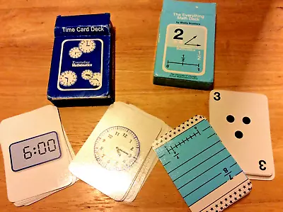 Flash Cards Bundle- Time And Fractions • $11.95