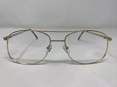 ZIMCO MOSCOW GOLD 58-18-150 Metal Full Rim Eyeglasses Frame D607 • $50