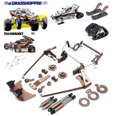 Alu Option Parts Bumper/Shock/Tires For Tamiya Grasshopper/Hornet/Grasshopper II • $68.19