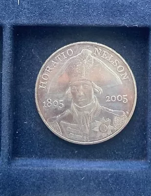 UK Royal Mint 2005 £5 Pound Coin.  Horatio Nelson. • £12