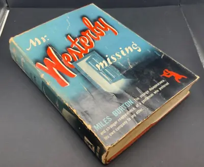 Mr. Westerby By Miles Burton 1940 First American Edition • $300