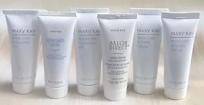 New Mary Kay 6 Piece Body Care Cleansing Gel Buffing Cream & Hand Cream Lot • $18.95