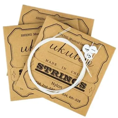 1 Set Replacement Guitar Strings  For 21 / 23 / 26-inch Ukulele • $2.72