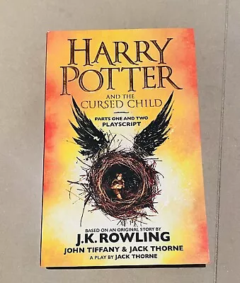 HARRY POTTER AND THE CURSED CHILD: Playscript Parts 1 And 2 -J.K. Rowling - PB • $10.50