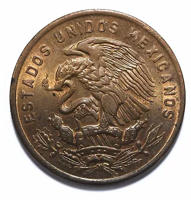 1970 Mexico 20 Centavos GEF Bronze KM# 440 Lot [694] • $6.35