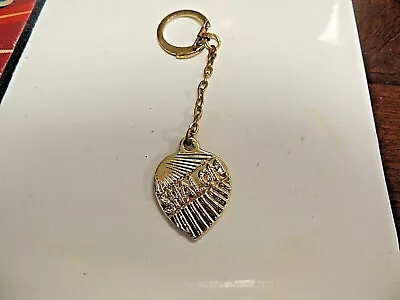 Vintage Classic Israeli  Shalom  Gold Tone Key Chain • $4.99