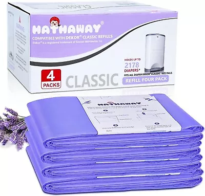 Nappy Disposal Bin Liners Compatible With KORBELL Nappy Bin 16L Disposable Ba... • $44.65