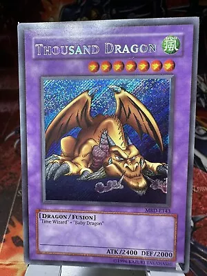 Thousand Dragon - LP - MRD-E143 - Secret Rare - Unlimited - Yu-Gi-Oh! TCG • $5.36