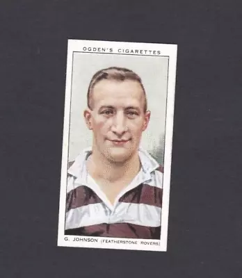 Ogden  Football Club Captains 1936 35 G.JOHNSON Featherstone Rugby League • £1.50