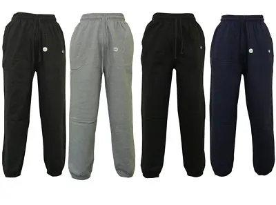 £9.99 • Buy New Mens Elasticated Cotton Tracksuit Fashion Bottoms Gym Joggers Pants Trousers
