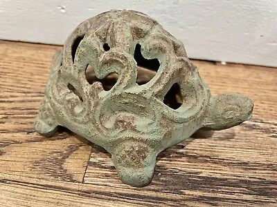 Vintage Cast Iron Metal Turtle Decor • $15