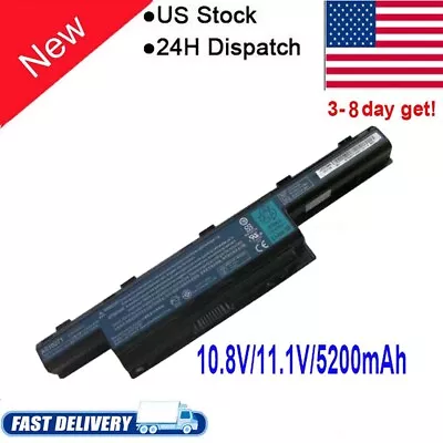 FOR PACKARD BELL EasyNote LM86 TM86 TM87 TM89 NEW95 LAPTOP BATTERY AS10D31 USA • $22.55