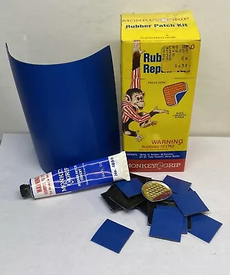 Vintage Monkey Grip Rubber Tire Repair Kit Cardboard Box With Partial Contents • $7.95