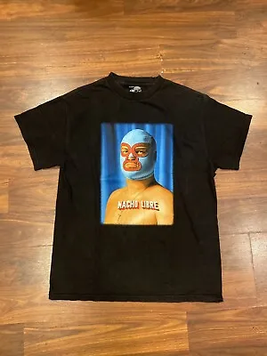 Y2K Nacho Libre Movie Promo T-Shirt Jack Black Giant Tag Mens Medium • $150