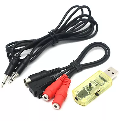 30 In1 Flight Simulator RC USB Cable For G7/Phoenix/Aerofly/FMS/VRC Helicopter • $24.13