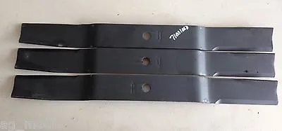 Caroni 71  Finish Mower Blades Set Of 3 Code 71001000 Fits TC710 Models • $63