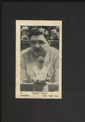 1927 E126 Babe Ruth #38 Montage American Caramel New York Yankees Sharp Image! • $12899.99