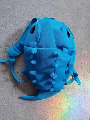 £12 • Buy Blue Chameleon Lizard Backpack Kawaii Novelty Bag Dinosaur Dragon Rucksack 