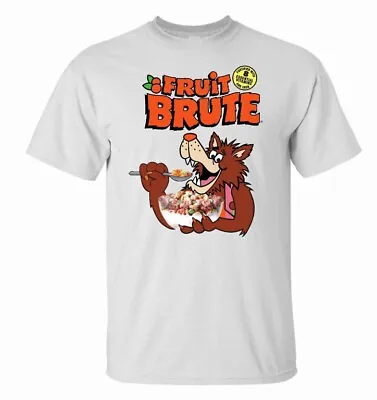 Fruit Brute Cereal T-shirt / Quaker Quisp Quake Related- Beautiful Graphics! • $16.50