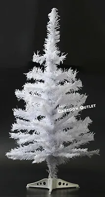 Small Christmas Tree White Artificial 2 Ft Table Top Natural Style Pine Tree  • $10.99