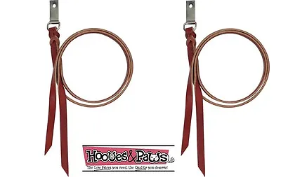 Cashel Saddle Strings 2 Pack Premium Latigo Leather With Attachment Dee Horse • $17.99