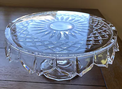 Shannon Crystal Pedestal Cake Stand 11” In Diameter • $64