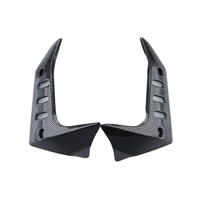 2x For Kawasaki Z750 2004-2007 Carbon Fiber Air Dust Cover Fairing  Insert Part • $50.24