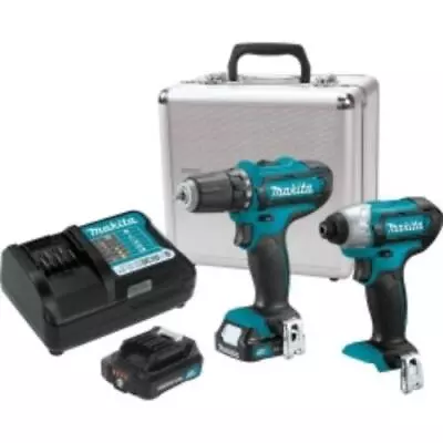 Makita 12V Max CXT® Lithium-Ion Cordless 2-Pc. Combo Kit [1.5Ah] BUY NOW • $180.67