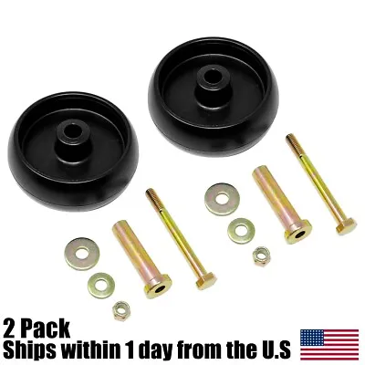 (2) Lawn Mower Plastic Wheels For John Deere G100 L100 L105 L107 L110 L120 L130 • $20.99