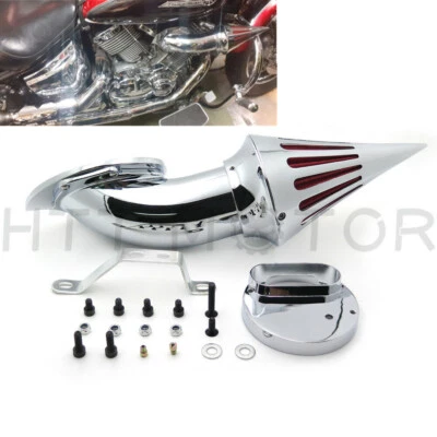 $95.29 • Buy Spike Air Cleaner Kits For Yamaha V-Star 1100 Dragstar XVS1100 1999-2012 CHROME