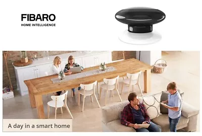Fibaro HomeKit The Button Bluetooth Apple Siri Controlled Smart Home - Black • $89