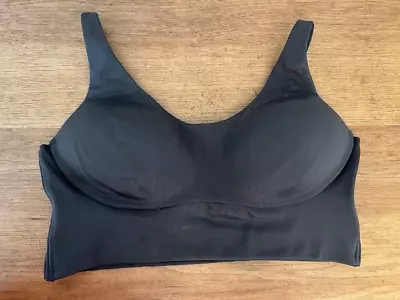 Victoria's Secret Black Strappy Back 38D Allegro Medium Support Sport Bra VS! • $15.40