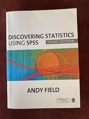 Discovering Statistics Using SPSS 3rd Edition (Introducing Statistical Methods • $10.95