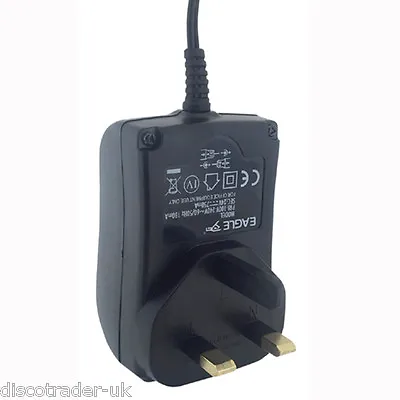 PLUG IN DC POWER SUPPLY 24 VOLT 750 Ma WITH 6 DC POWER PLUGS (RM2) • £11.95