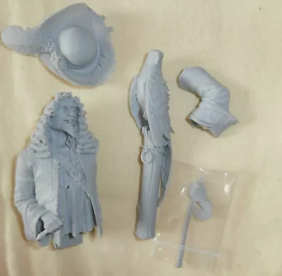 £9.95 • Buy 1/12 Resin Bust Of Pirate And His Parrot, Large, Unpainted