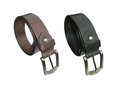 Men's Leather Belt Made With Full Grain Leather 28  - 48   Choice Of Colour • £14.78
