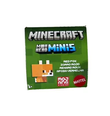 Minecraft Toys Mob Head Minis Figures - Red Fox • $10.99